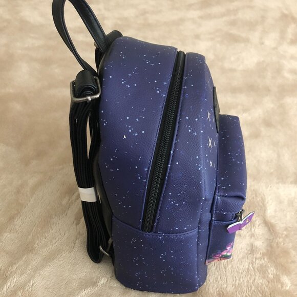 NWT Loungefly Disney Stitch Starry Night Mini Backpack - Picture 3 of 7